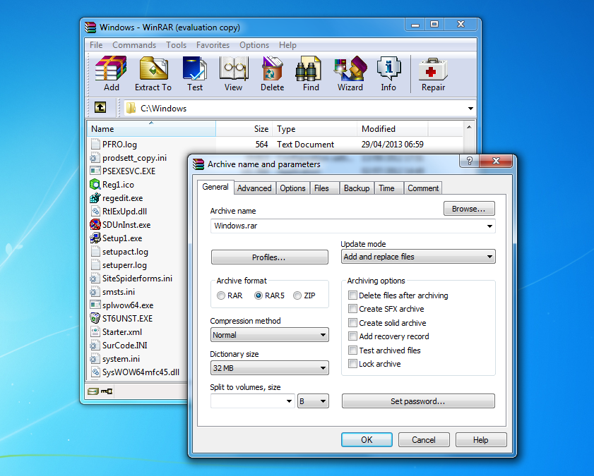 winrar for win 7 64 bit free download